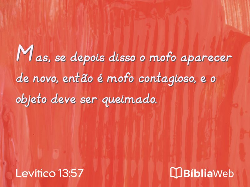 Levítico 13:57 em imagem para compartilhar