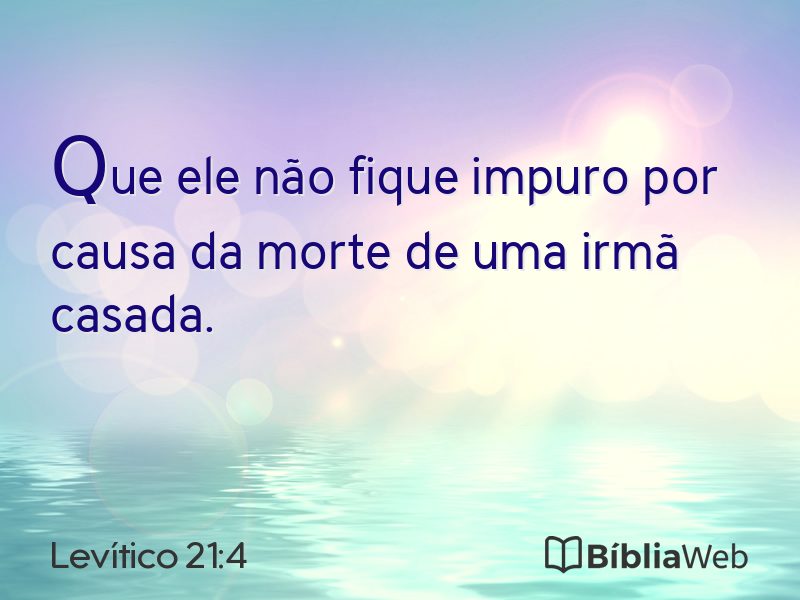 Levítico 21:4 em imagem para compartilhar