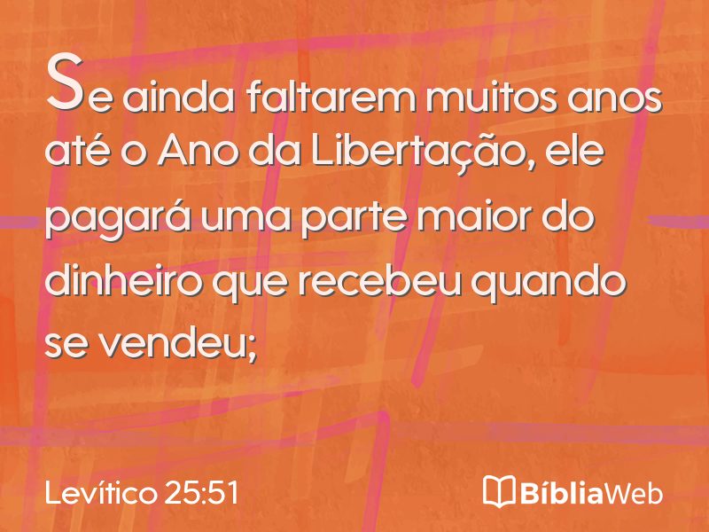 Levítico 25:51 em imagem para compartilhar