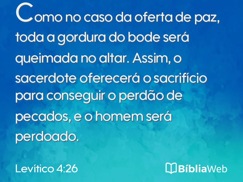 Levítico 4:26 em imagem para compartilhar