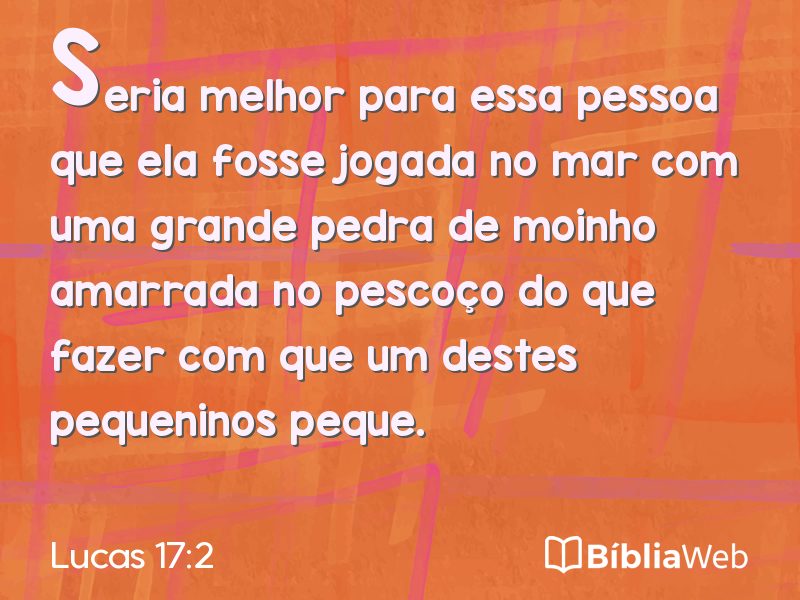 Lucas 17:2 em imagem para compartilhar