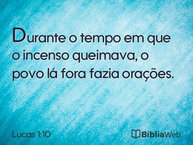 Lucas 1:10 em imagem para compartilhar