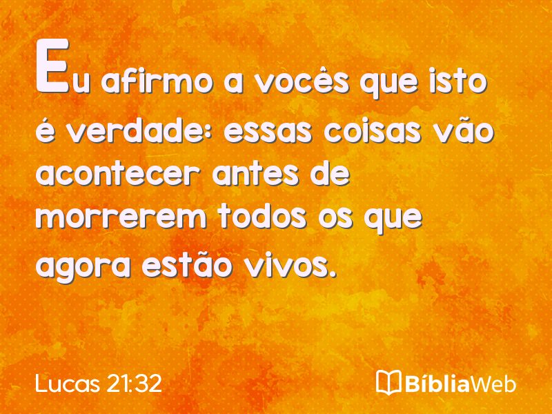 Lucas 21:32 em imagem para compartilhar