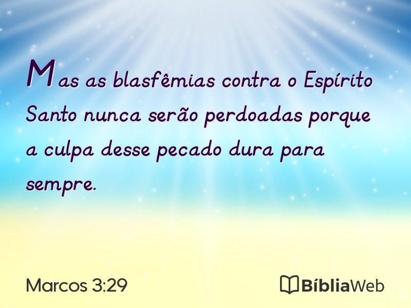 Marcos 3:29 em imagem para compartilhar