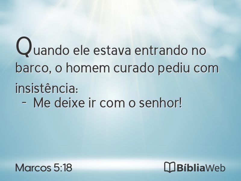 Marcos 5:18 em imagem para compartilhar