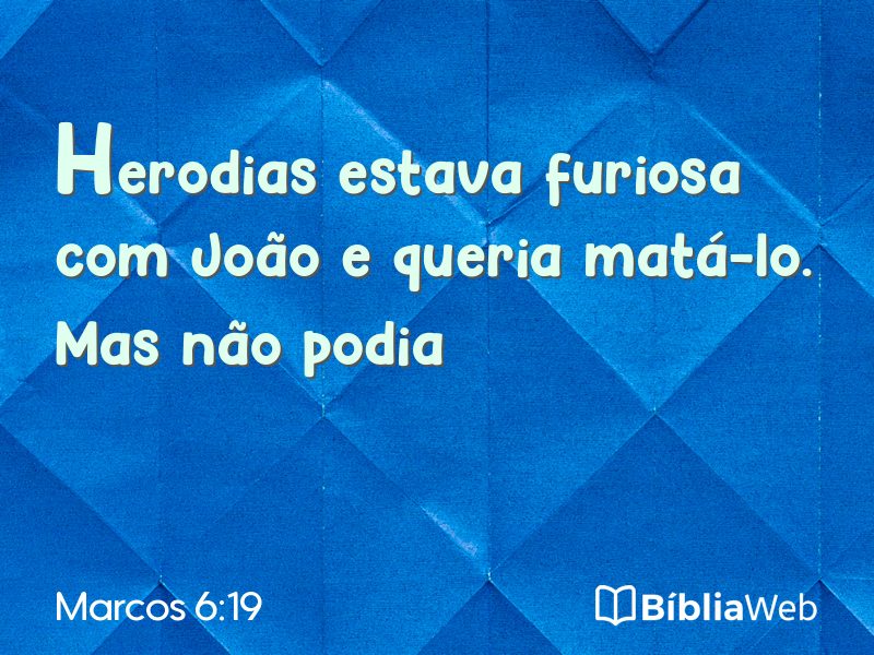 Marcos 6:19 em imagem para compartilhar