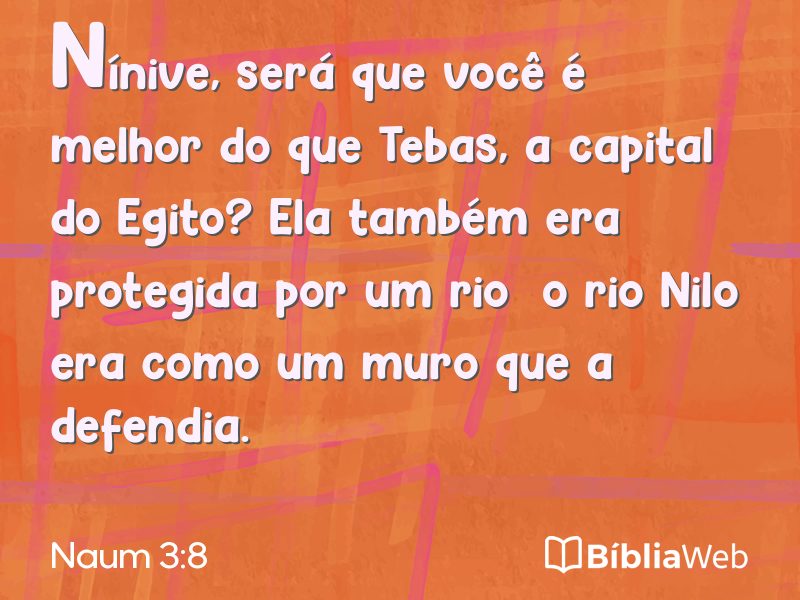 Naum 3:8 em imagem para compartilhar