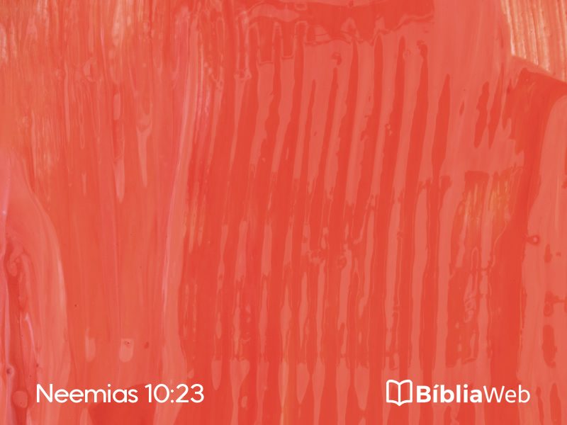 Neemias 10:23 em imagem para compartilhar