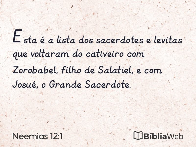Neemias 12:1 em imagem para compartilhar