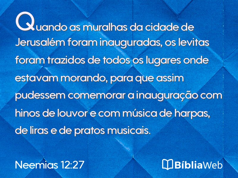 Neemias 12:27 em imagem para compartilhar