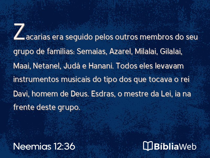 Neemias 12:36 em imagem para compartilhar