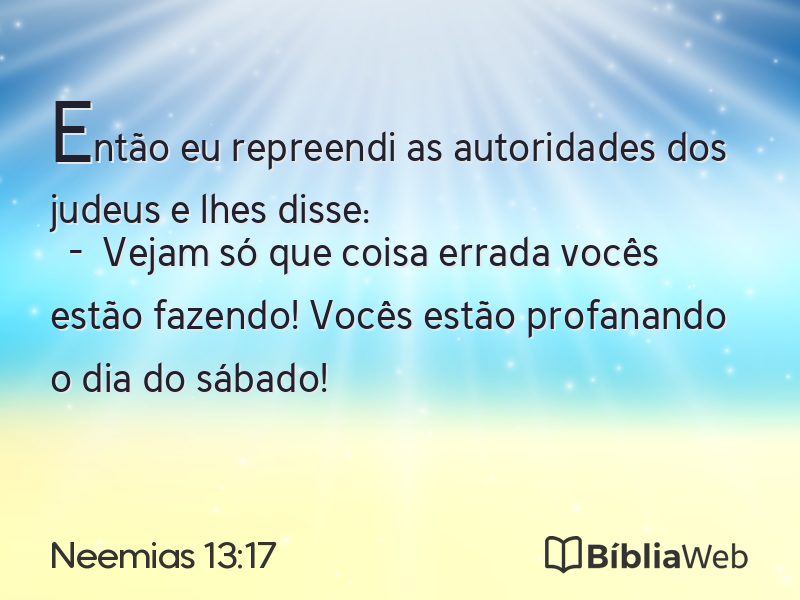 Neemias 13:17 em imagem para compartilhar