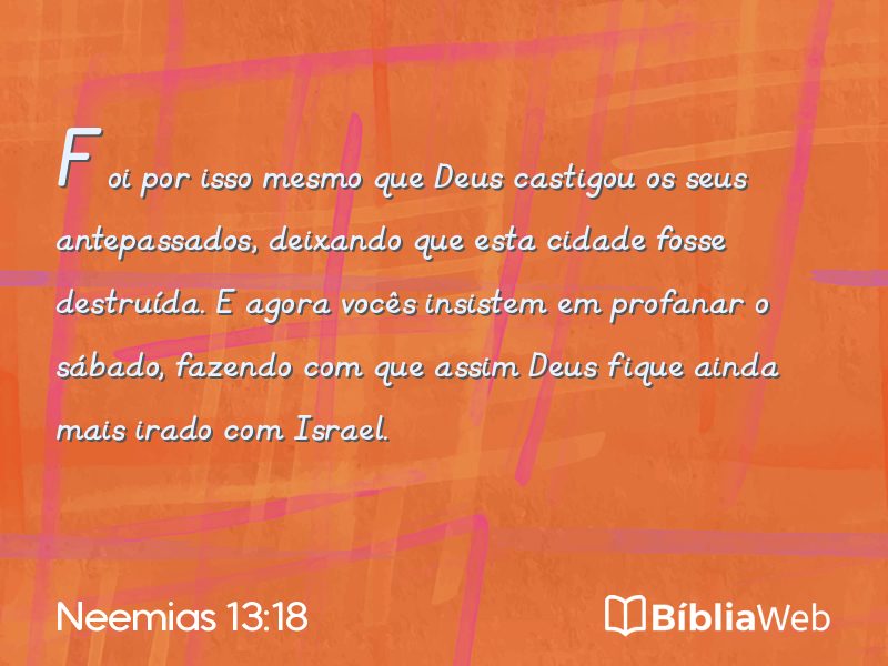 Neemias 13:18 em imagem para compartilhar