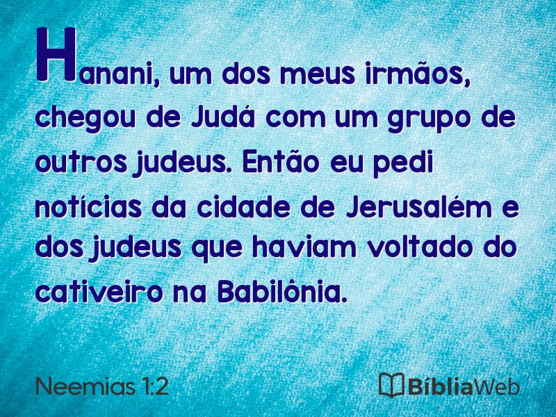 Neemias 1:2 em imagem para compartilhar