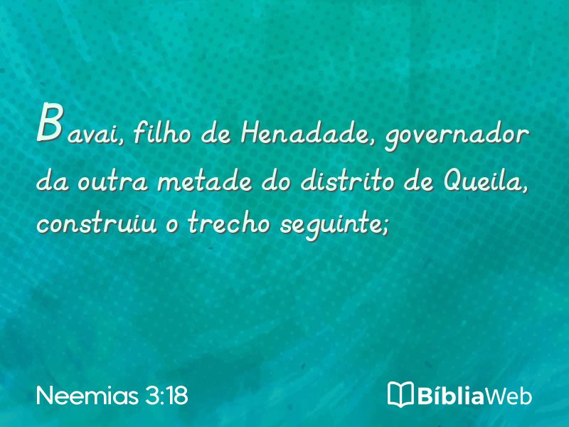 Neemias 3:18 em imagem para compartilhar
