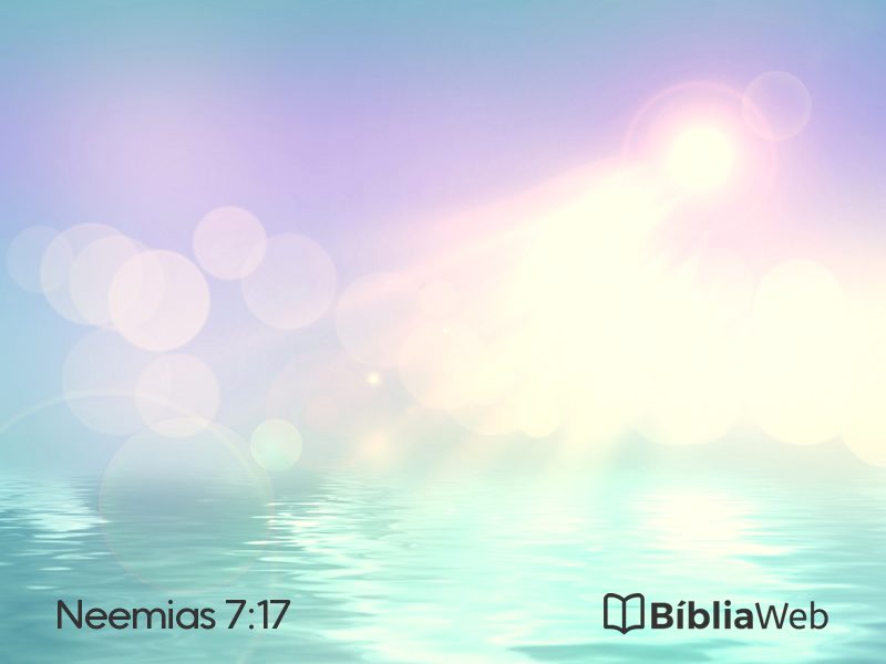 Neemias 7:17 em imagem para compartilhar