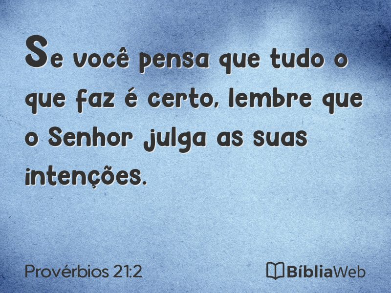 Provérbios 21:2 em imagem para compartilhar