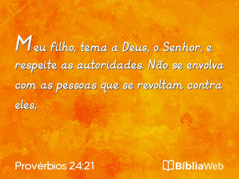 Provérbios 24:21 em imagem para compartilhar