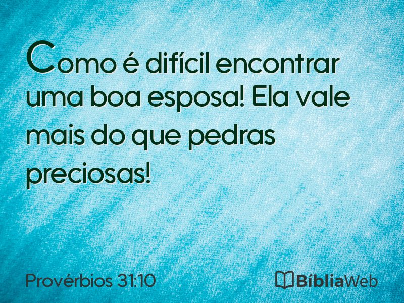 Provérbios 31:10 em imagem para compartilhar
