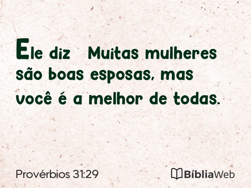Provérbios 31:29 em imagem para compartilhar