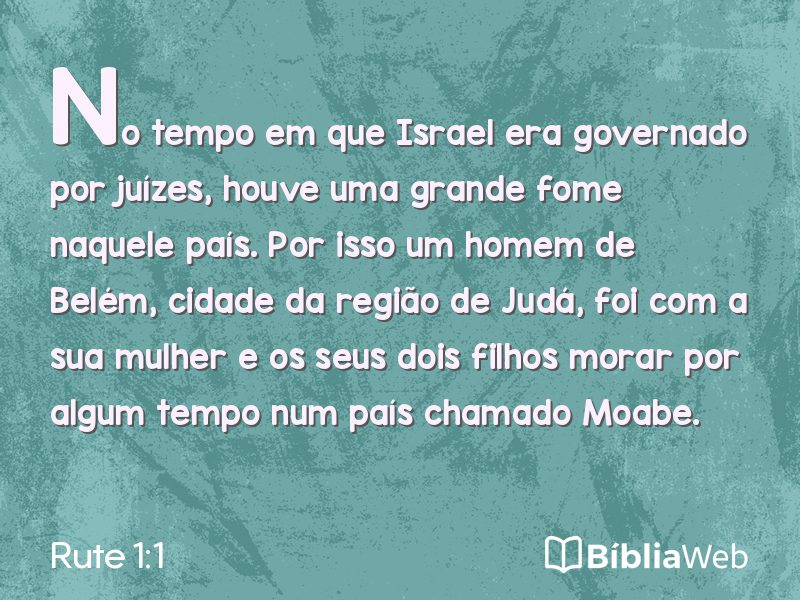 Rute 1:1 em imagem para compartilhar