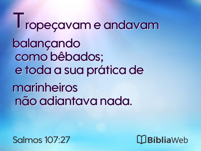 Salmos 107:27 em imagem para compartilhar