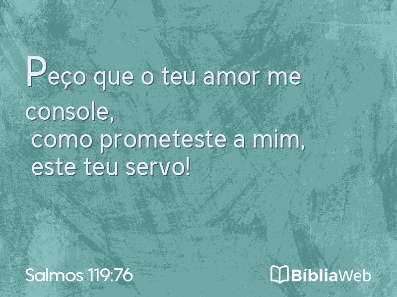 Salmos 119:76 em imagem para compartilhar