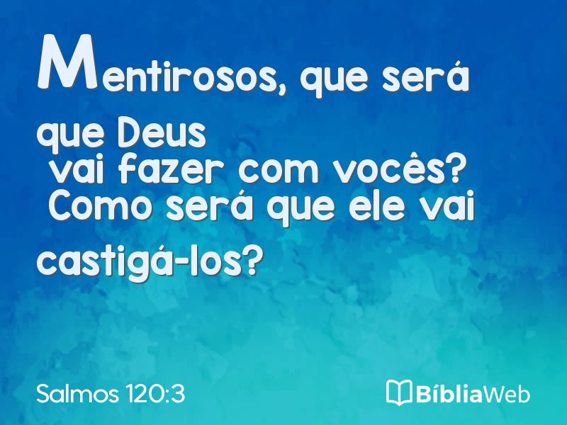 Salmos 120:3 em imagem para compartilhar