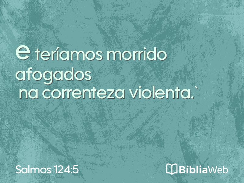 Salmos 124:5 em imagem para compartilhar