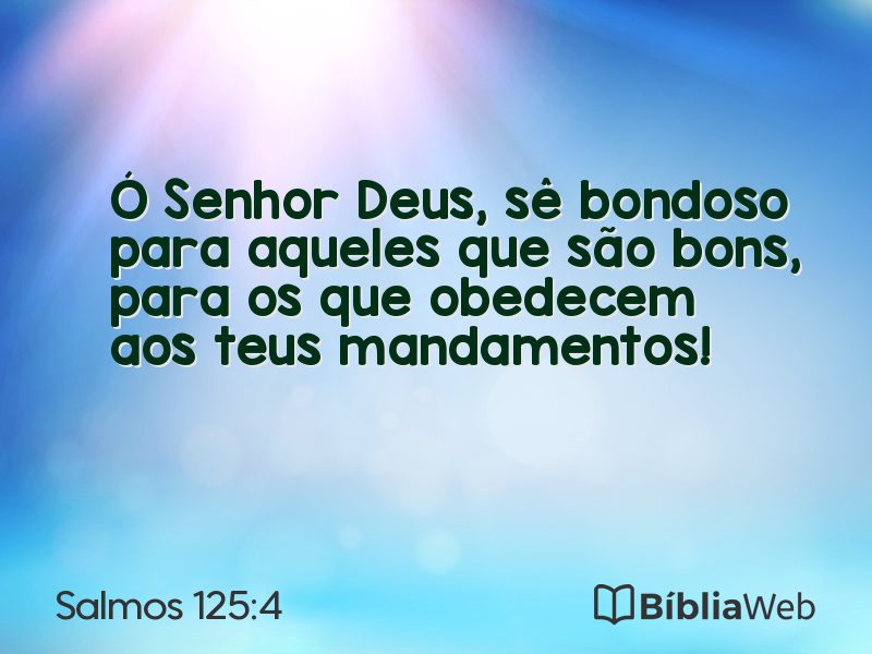 Salmos 125:4 em imagem para compartilhar