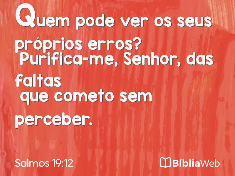 Salmos 19:12 em imagem para compartilhar