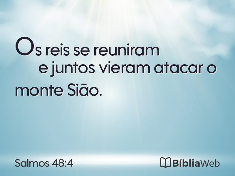 Salmos 48:4 em imagem para compartilhar