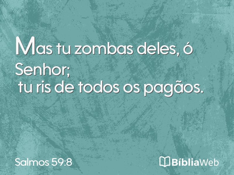 Salmos 59:8 em imagem para compartilhar