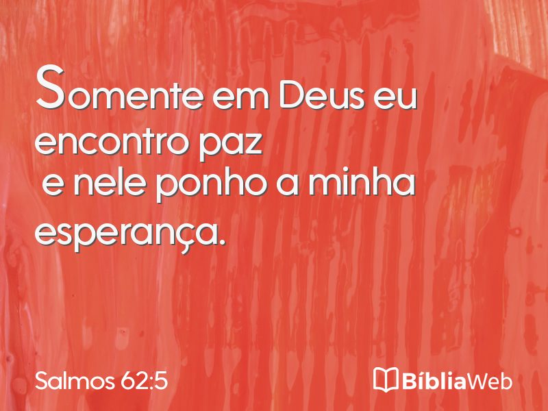Salmos 62:5 em imagem para compartilhar