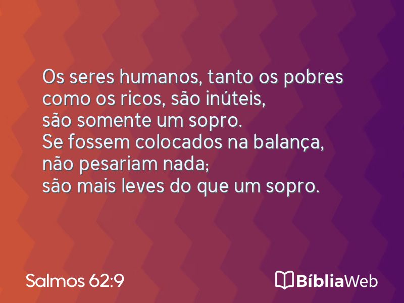 Salmos 62:9 em imagem para compartilhar