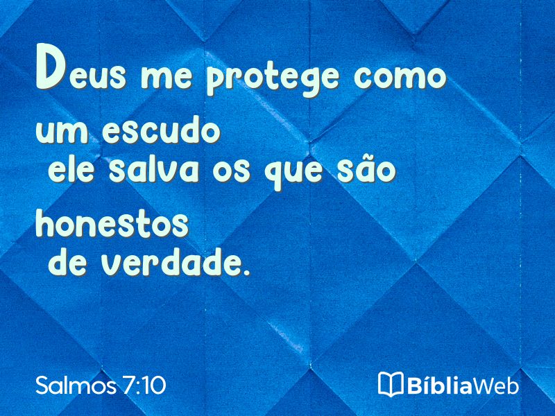 Salmos 7:10 em imagem para compartilhar