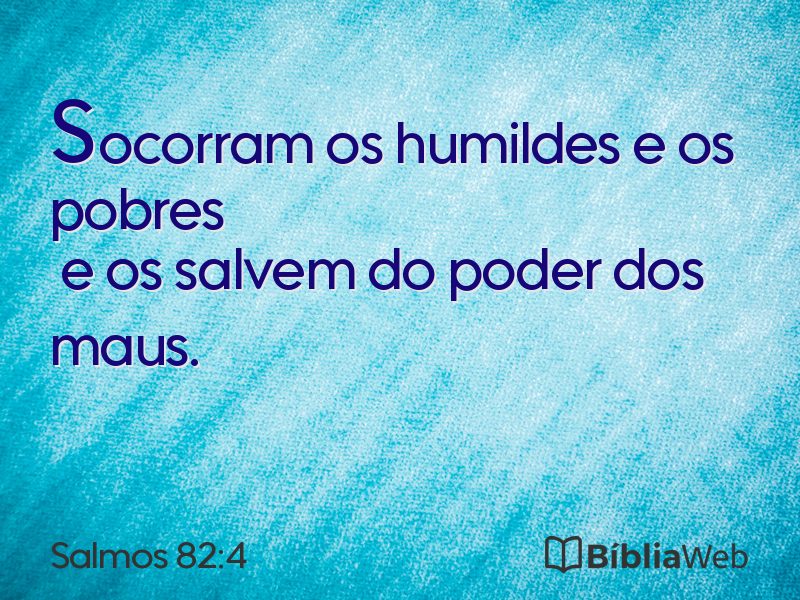 Salmos 82:4 em imagem para compartilhar