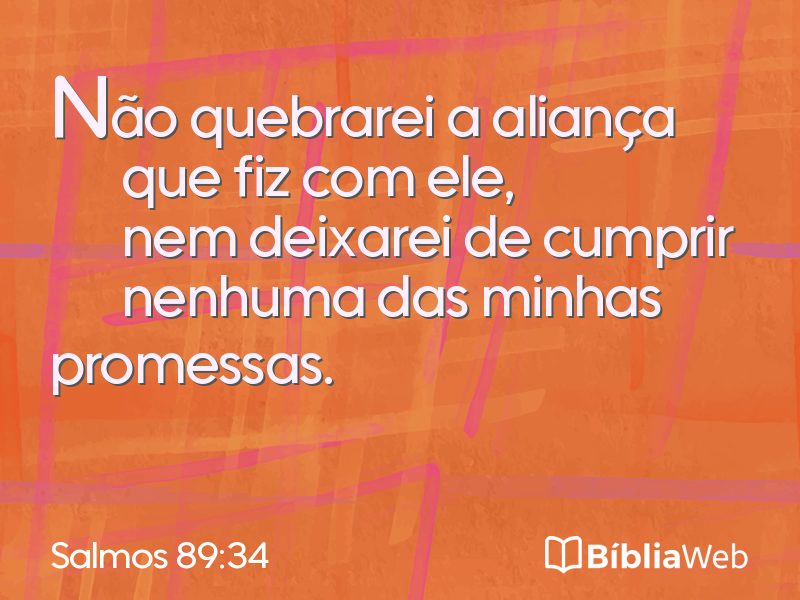 Salmos 89:34 em imagem para compartilhar