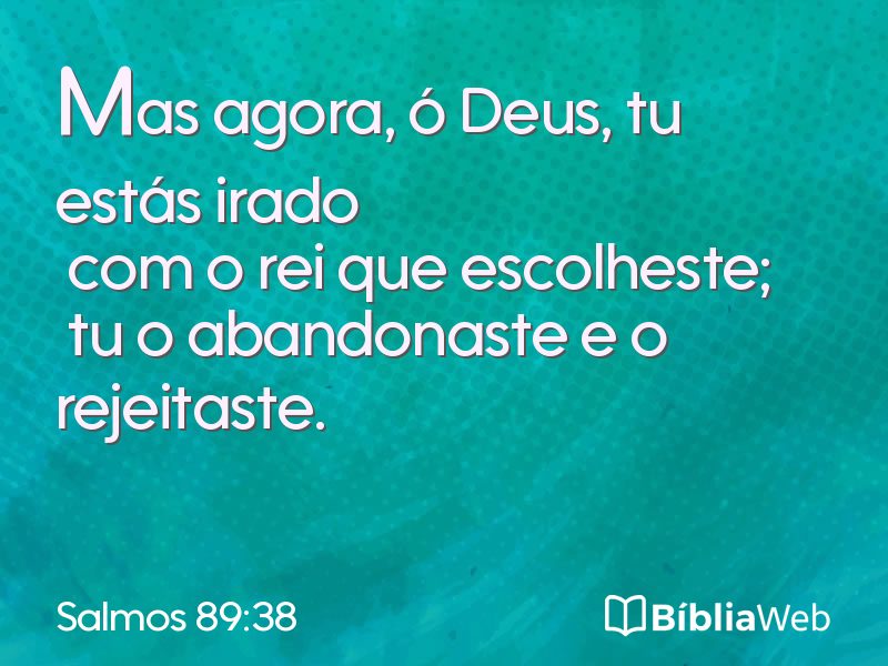 Salmos 89:38 em imagem para compartilhar