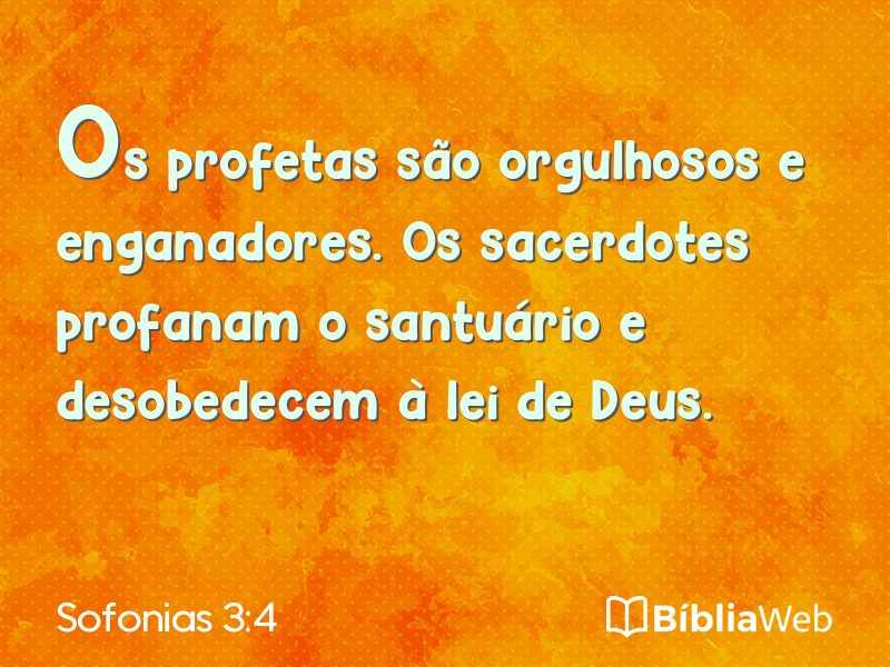 Sofonias 3:4 em imagem para compartilhar