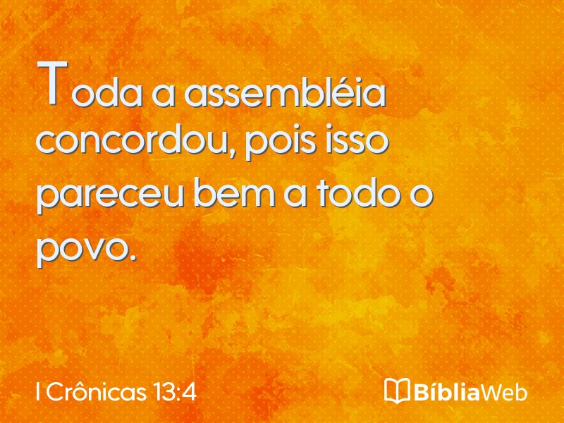 I Crônicas 13:4 em imagem para compartilhar