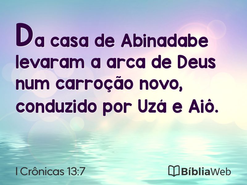 I Crônicas 13:7 em imagem para compartilhar