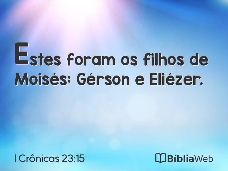I Crônicas 23:15 em imagem para compartilhar
