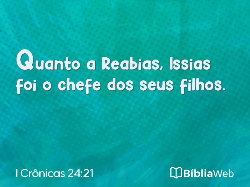 I Crônicas 24:21 em imagem para compartilhar