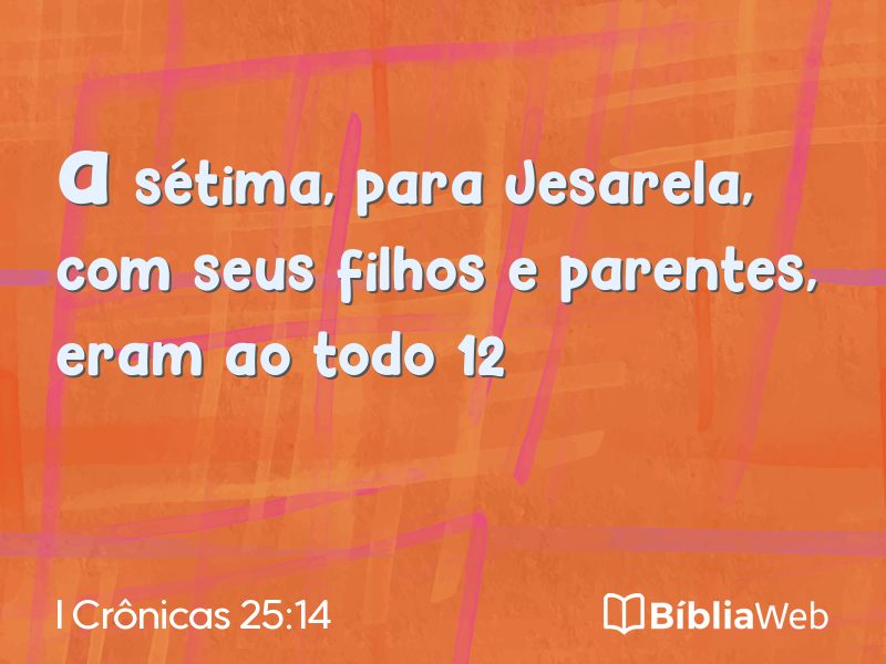 I Crônicas 25:14 em imagem para compartilhar