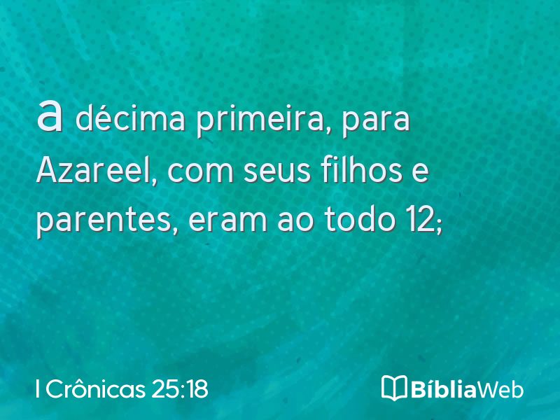 I Crônicas 25:18 em imagem para compartilhar