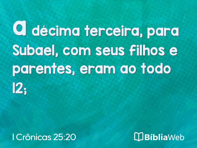 I Crônicas 25:20 em imagem para compartilhar
