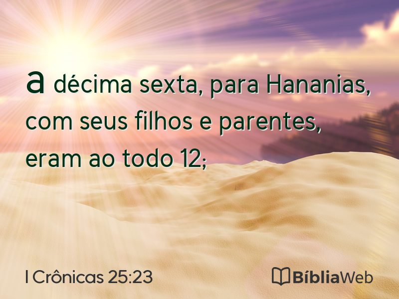 I Crônicas 25:23 em imagem para compartilhar