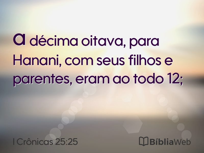 I Crônicas 25:25 em imagem para compartilhar