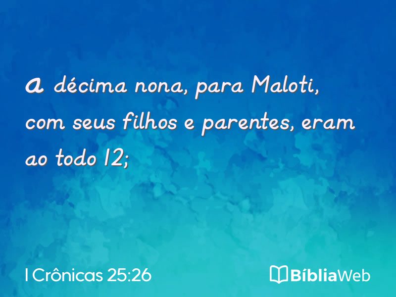 I Crônicas 25:26 em imagem para compartilhar